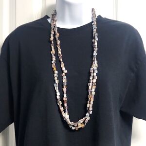 Abalone Polished Seashell Beaded Necklace